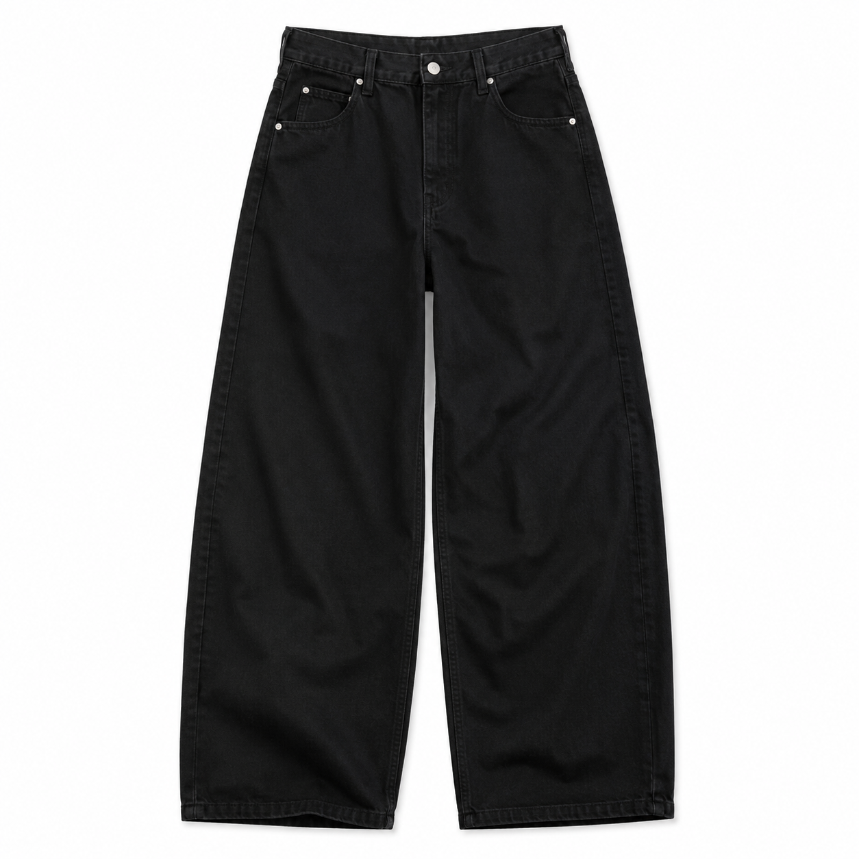 Urban Void™ Baggy Black Denim Jeans